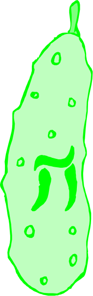 The image shows a green blob with white dots on it against a gray background.