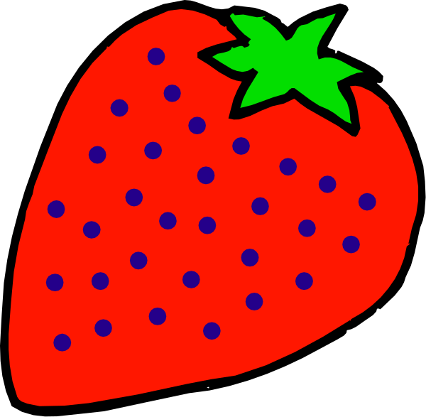 The image shows two strawberries with a green stem on top of each other against a black background.