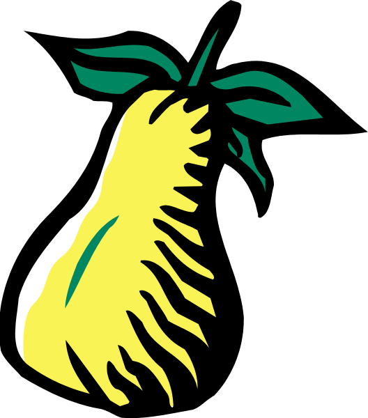 The image shows a stylized graphic of an ear of corn with leaves on top against a dark background.