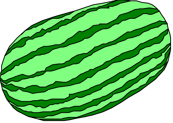 The image shows two watermelon halves with a green rind on top of each other against a black background.