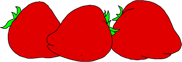 The image shows a row of red tomatoes with green stems on top against a black background.
