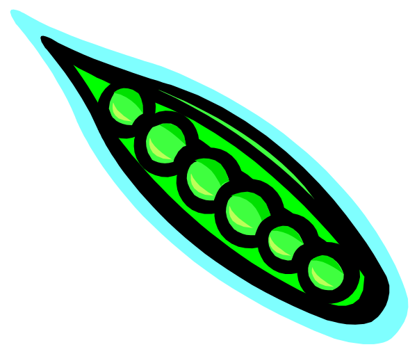 The image shows a stylized graphic of an ear with green dots on it against a dark background; there is no text present in this clip-art illustration.
