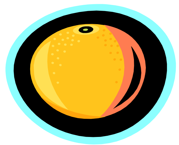 The image shows a stylized depiction of two planets with rings orbiting each other against an outer space background; there is no text present in this clip-art illustration.