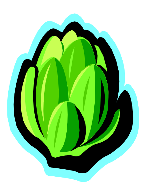 The image shows a stylized graphic of an open green pineapple with blue outlines on what appears to be a dark background.