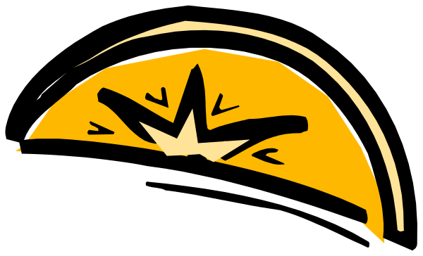 The image shows a stylized graphic of an open book with pages that have various illustrations on them; there is no text present in this clip-art representation.