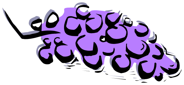 The image shows a purple blob with eyes on top of it against a black background.