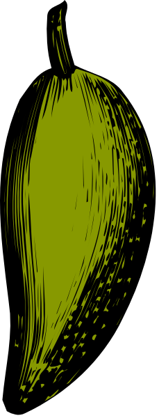 The image shows a banana with spots on it against a black background.