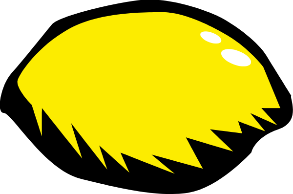 The image shows a yellow helmet with an eye visor on it against a black background.