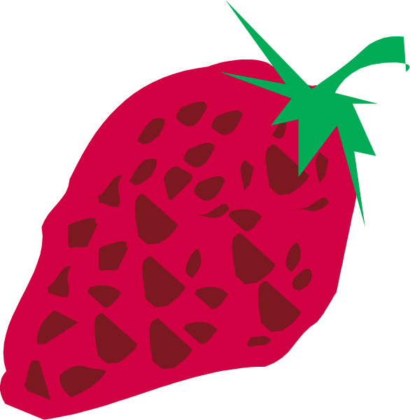 The image shows a sequence of three pictures featuring strawberries with green leaves on them against different backgrounds: 1) black; 2) red; 3) white. There is no text present in any part of this clip-art image, and it does not depict people or animals. It focuses solely on the presentation of a single object—a bunch of strawberries with green leaves attached to them against different colored backgrounds. The action depicted here seems to be related to food display or preparation for consumption rather than an active scene involving movement or interaction between objects, as there is no