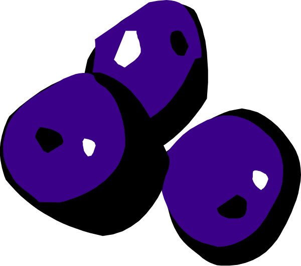 The image shows a collection of purple balls with white dots on them against a black background.