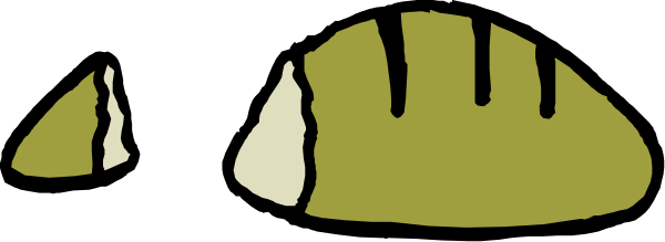 The image shows a cartoon of an open mouth with two teeth on either side, resembling a smiley face design against a gray background.