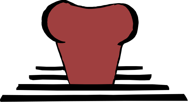 The image shows a red cupcake with white frosting on top of it against a black background.