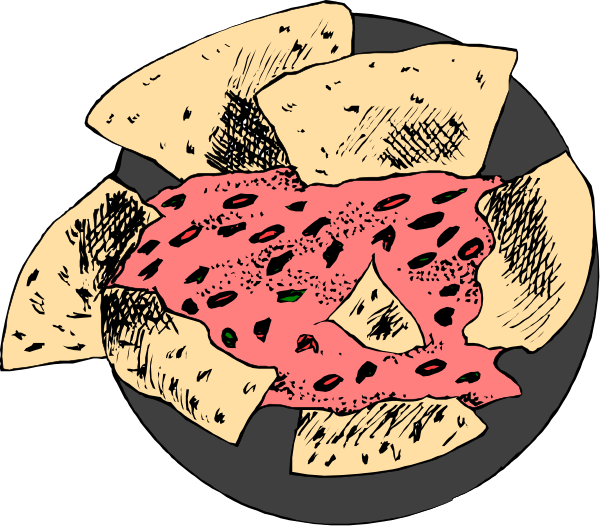 The black and white illustration shows a pizza with various toppings on it placed inside an open book that is lying flat in front of two slices of pie sitting next to each other atop another slice, all set against a dark background.