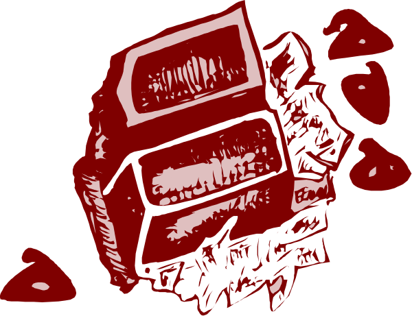 The image shows a red vending machine with hearts around it on top of what appears to be an ice cream cone-shaped object in black and white tones against a dark background.