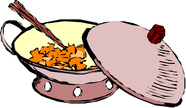 The image shows a cartoon of an open lunch box with various food items inside it on top of what appears to be a tablecloth that has some Asian-style designs like chopsticks in front of bowls and plates, suggesting Japanese cuisine is being depicted here.