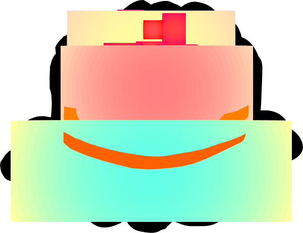 The image shows a pixelated representation of an ice cream cone with two scoops on top against a dark background.