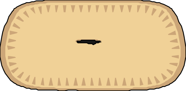 The image shows two slices of bread with a bite taken out on top against an unidentified background.