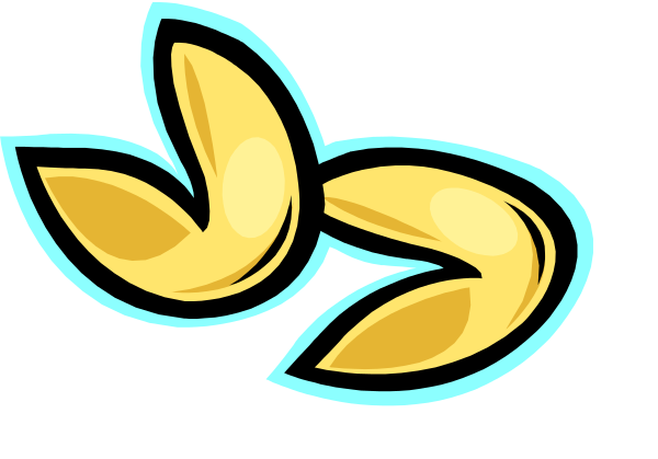 The image shows a stylized graphic of two yellow leaves with blue outlines on what appears to be an abstract background.