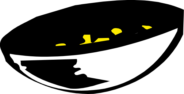 The image shows a black silhouette of an ice cream cone with three scoops on top against a white background.