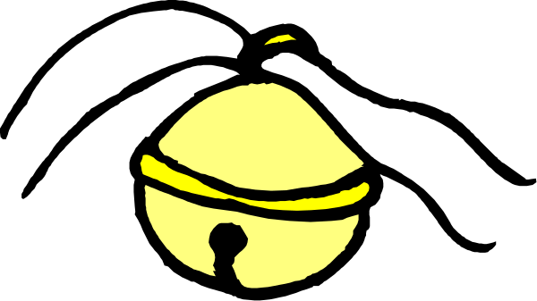 The image shows a black background with two yellow stick figures standing on it; there is no text present within this small clip-art picture.