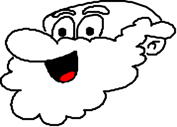 The image shows a black rectangle with two red dots on it against a gray background.