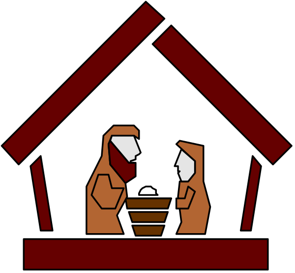 The image shows a cartoon of two bees inside an anthropomorphized house with red walls; each bee has human-like features such as arms and legs but no facial details can be discerned due to their positioning within the frame, which is cropped at both ends.