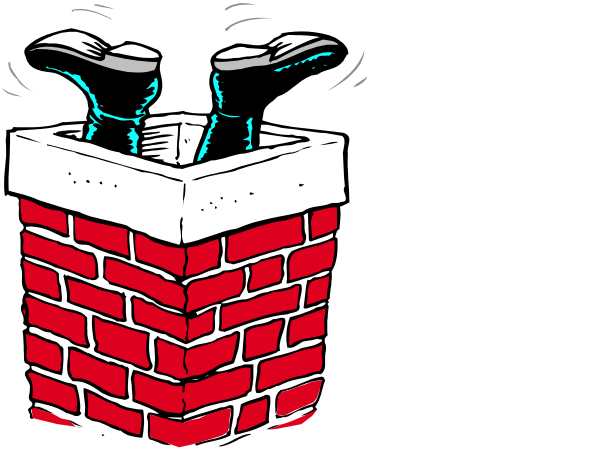 The black and white illustration shows two brick structures with a pair of hands emerging from each side to shake over them as if in agreement or celebration; there is no text present within this image.