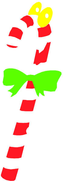 The image shows a cartoon character with red hair wearing green clothing standing next to an open umbrella on what appears to be a rainy day in front of a building.