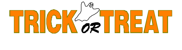 The image shows a sign with text that reads "TRICK TRACK" on it against an orange background.