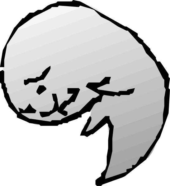The image shows a cartoon of an octopus with its tentacles raised upwards as if it's waving hello to someone off-camera.