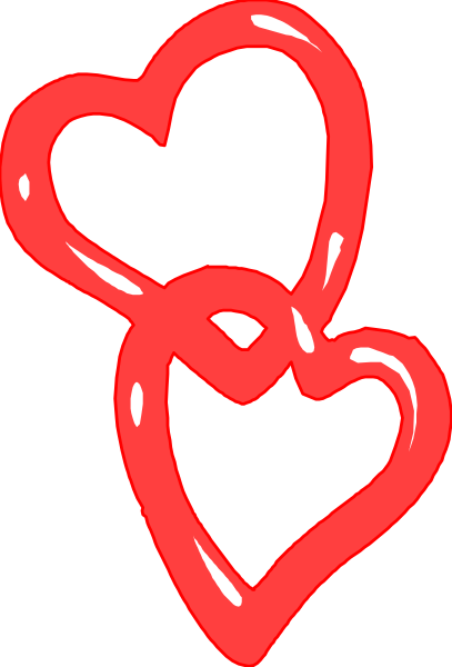 The image shows a red heart with two white lines forming an "x" shape inside it on top of what appears to be a gray background.