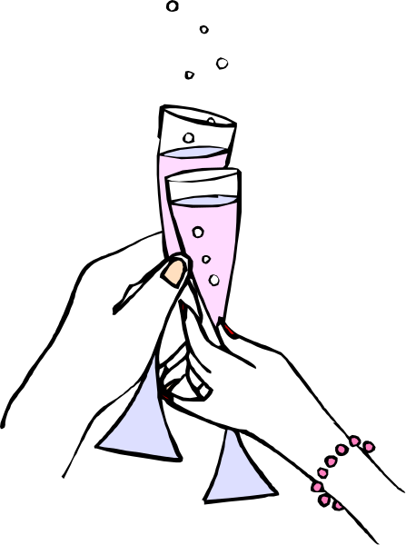 The image shows a black silhouette of an object with two distinct parts: on top is what appears to be a bottle-like structure filled with liquid that has bubbles rising from it; below this upper part, there's another section resembling a flower or blossom in shape and color.