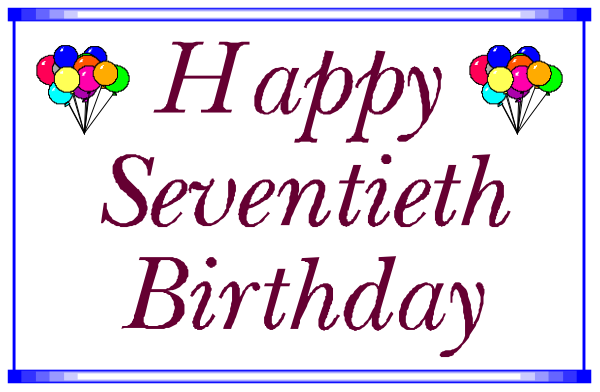 The picture shows a birthday card with text that reads "Happy Seventeenth Birthday" on top of it.