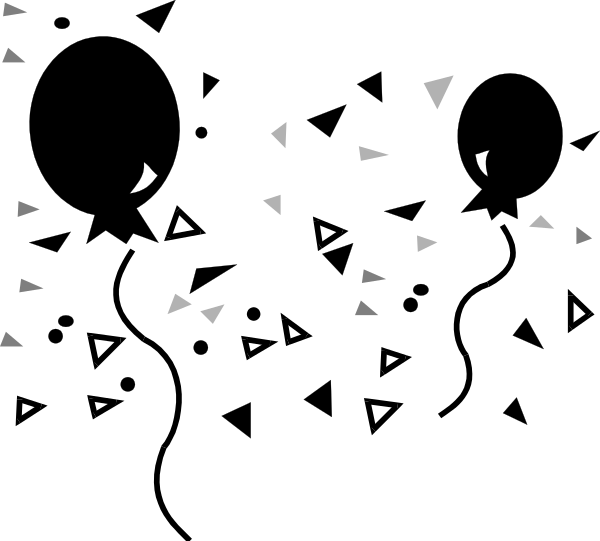 The image shows a black background with white dots scattered across it.