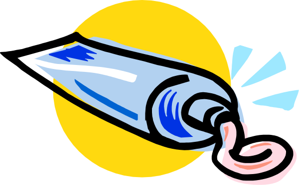 The image shows a cartoon depiction of an ink pen with its cap off being thrown outdoors under bright sunlight; there is no text present in this clip-art illustration.