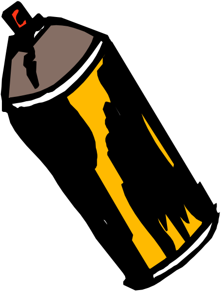 The image shows a black silhouette of an object with yellow highlights against a dark background; it appears to be stylized artwork rather than realistic representation.