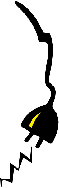 The image shows a black and white photo of two parallel lines with an object between them that appears to be yellowish-green in color but is too small for me to identify its nature accurately based on this description alone.