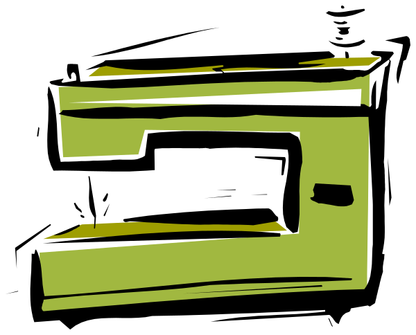 The image shows a black square with an abstract design inside it against a white background.