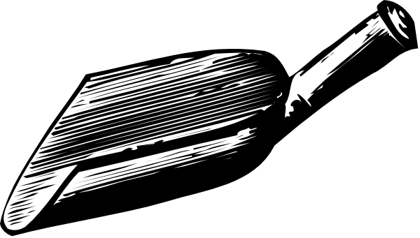 The black and white graphic shows a stylized depiction of an action figure with its arm extended outward as if in motion against a dark background.
