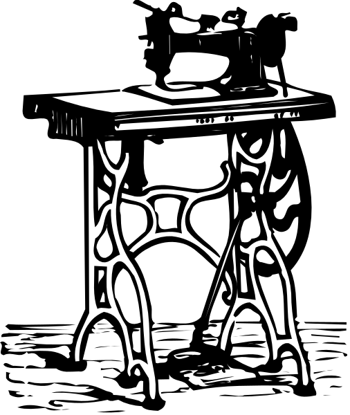The black and white illustration shows a fireplace with intricate designs on its sides set against an abstract background that resembles a wallpaper pattern.