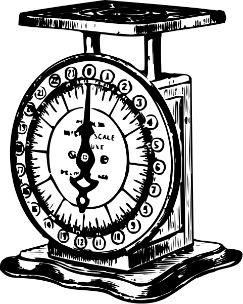 The black and white illustration shows a vintage mechanical device with dials that resembles an old timey clock face on top of it; there is no text present in this image.