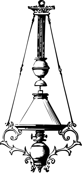 The black and white photo shows a tall building with an intricate design on its facade, possibly featuring columns and decorative elements; it is taken from below looking upwards towards the sky where there's no visible object to identify.