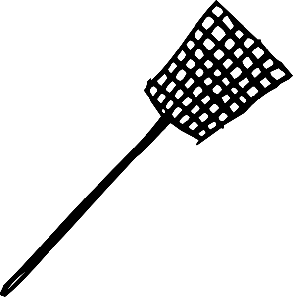 The image shows a black background with white dots that form an abstract pattern resembling stars against night sky; there is no text present in this clip-art image.