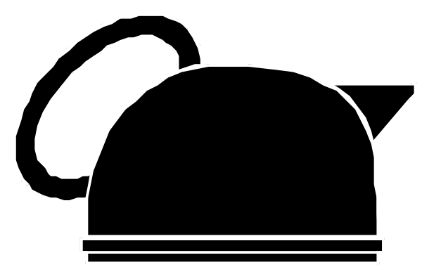 The black and white logo features a chef's hat on top of an oven with steam rising from it.
