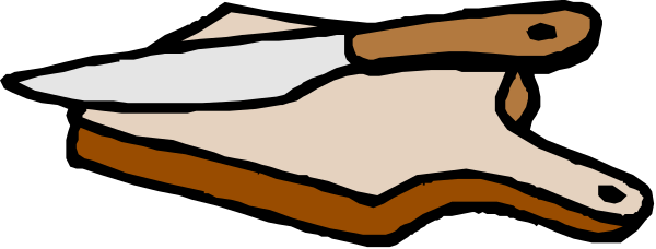 The image shows a knife with its blade pointing upwards next to an open book on what appears to be a tabletop surface.