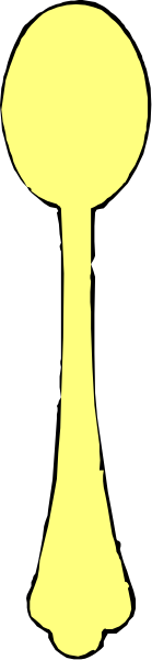 The image shows a simple black and white line drawing of two yellow dots on either side with no other discernible content within it.