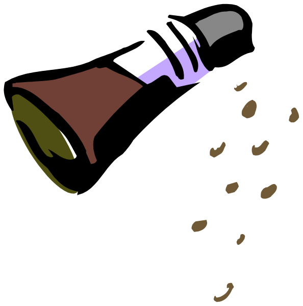The image shows a cartoon of an upside down watering can pouring liquid into another container that is already full to overflowing with coffee beans.