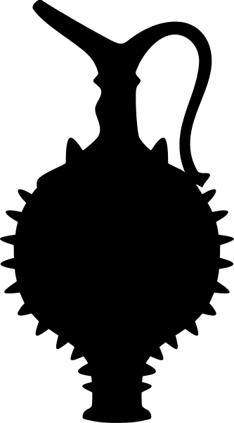 The image shows a black and white striped pattern with no discernible content within it.