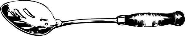 The black and white illustration shows a guitar with its neck pointing upwards to the right side of the frame.