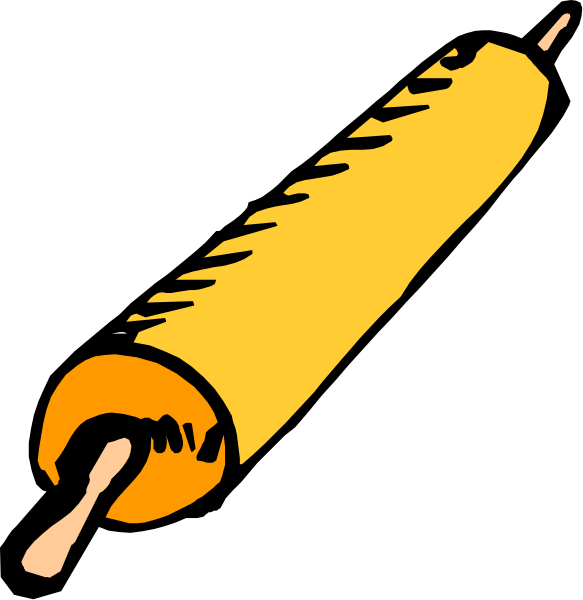 The images show a roll of tape with an illustration on its side that resembles a hot dog being rolled up in it; this is followed by two close-up views of what appears to be a real, unwrapped hotdog and then another image showing just one end of the same type of wrapped item.